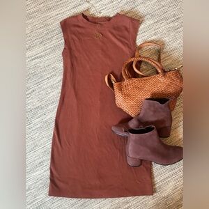 Ecco Brown Booties